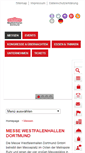 Mobile Screenshot of messe-dortmund.de